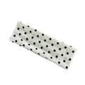 Bandeau pois blanc