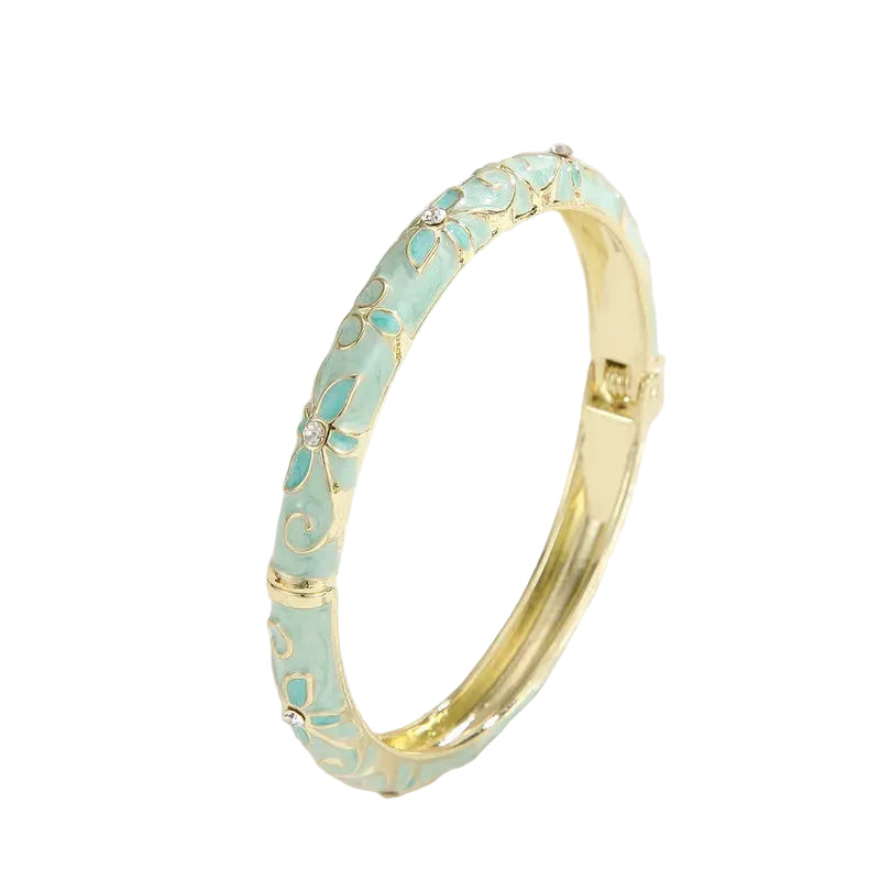 jonc lina bleu turquoise
